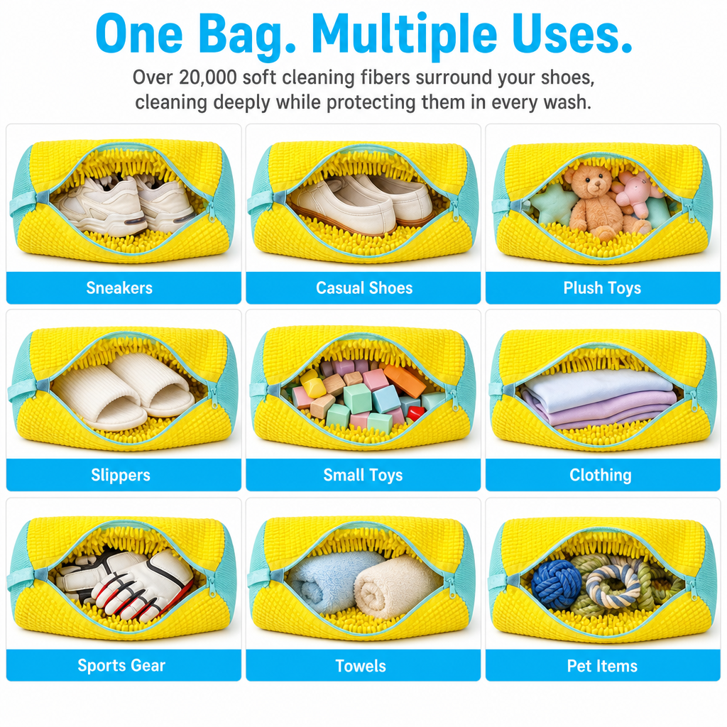 Washing Machine Shoe Cleaning Bag